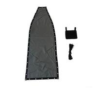 Tela de repuesto para silla de columpio colgante con tela robusta de textileno diseñada para adaptarse a una gama de modelos de sillas para uso a largo plazo, 64 x 197 x 23 cm (1 pieza con bolsillos)