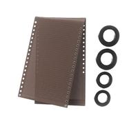 Tela de Repuesto para Silla Tela Sustituta con Cuerda Incluida Malla Transpirable para Sillas Y Sillones Reclinables Accesorios Plegables Adecuada Par, MarrÓn