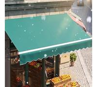 Tela de Repuesto para Toldo de Puertas de Mercado,Cubierta de Sombra (Green,650 x 250cm)