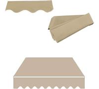 Tela De Repuesto para Toldo Exterior,Parte Superior Dosel Lona Recambio para Toldo De Patio 3x2.5m,Repuesto de Tela para toldo Manual, retráctil,Anti-UV y Impermeable,Camel,3x2.5m