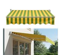 Tela de Repuesto para Toldo Repuesto 380 g/m², Lona Recambio PVC Impermeable, Techo de Repuesto Protección Solar UV (Sin Marco), Cubierta Superior Parasol para Hostelería, Terraza, Patio