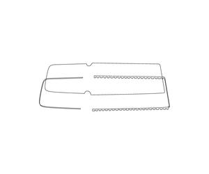 Tela de repuesto para Tumbona Nardi 40464.24.210 Incenso