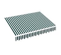 Tela de repuesto resistente a los rayos UV para toldos retráctiles, toldo de poliéster para exteriores (2 x 2,5 m, 5 x 2,5 m, 2,5 x 5 x 4 x) - Resistente a la intemperie y fácil instalación