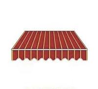 Tela de repuesto retráctil amarilla para toldos de patio, 3 x 2 m, compatible con toldos de balcón, tamaños 200, 300, 400, 500 cm y resistente a la intemperie.