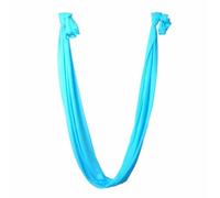 Tela de seda, duradera, multifuncional, elástica, accesorio de entrenamiento, Hamaca de yoga aérea, yoga, pilates, herramienta de inversión para principiantes y profesionales,Ningún paño aéreo de la h