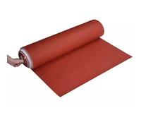 Tela De Silicona Ignífuga De Alta Resistencia, Tejido Aislante Térmico Recortable Para Protección En Soldadura Industrial(Red,1.5MX1MX0.5mm)