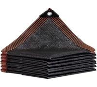 Tela de sombra de 7 x 20 pies, malla de malla para jardín al aire libre con ojales, 70% opaca, para pérgola, patio, invernadero y gallinero, protección UV