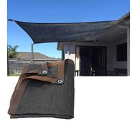 Tela de sombra de 90 % de alta calidad para pérgola y patio, lona de malla resistente con ojales, diseño transpirable, perfecta para jardinería, gallineros y espacios al aire libre (40 x 50 pies)