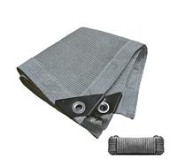 Tela de sombra de jardín resistente a los rayos UV con ojales, 90% de malla de sombra para pérgola, plantas, flores, color gris, 2 x 4,5 m, ideal para espacios al aire libre y protección solar