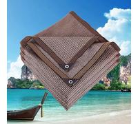 Tela de sombra marrón con 95% de bloqueo UV para jardín, pérgola, patio, plantas, invernadero, gallinero, resistente, 5 x 1 (17 x 43 pies)