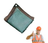 Tela de Sombra para jardín Verde Oscuro con Ojales mejorados, Red de Sombra Resistente para Plantas, Flores e invernaderos, Red de Sombra Anti-UV para Uso en Exteriores, Ideal para gallineros, grane