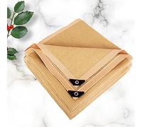 Tela De Sombra para Pérgola,Malla De Sombra Beige 1m 2m 3m 4m 5m 6m 7m 8m 9m 10m,Velas De Sombra,90% Red De Sombra De Protección Solar,con Ojales,Lona De Malla Sombreadora,Beige-1x3m(3.3 * 9.8ft)