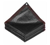 Tela de sombra rectangular de 5 x 8 m, tela de protección UV con ojales, 80%-90% de resistencia UV, ideal para pérgola, patio, jardín, césped, 12 estacas incluidas