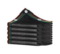 Tela de sombra resistente a los rayos UV 85% con ojales, 3 x 4 m, malla duradera para exteriores, para cenadores, plantas, balcón e invernadero, tela resistente al desgarro