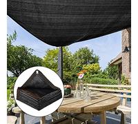 Tela de sombra resistente a los rayos UV para invernadero, 90 % de tasa de sombra, ideal para plantas, flores, césped y patio (6 x 8 m), solución de protección solar