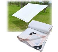 Tela de sombra transpirable con ojales, red de protección solar 90% para invernadero, pérgola, balcón, jardín, disponible en tamaños de 1 x 4 m, 3 x 6 m, 4,5 x 5 m, 6 x 10 m, 8 x 15 m, 7,5 x 12 m