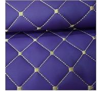 Tela De Tapicería Cuero Sintético For Autos, Barcos Y Caravanas. Vinilo Ignífugo, No Se Arruga Fácilmente(Blue,1.4x2m)