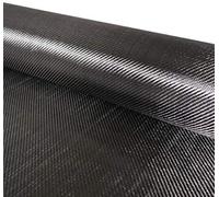 Tela de tela de fibra de carbono DIY Negro 200g 50X200cm Paquete 3K en paquete de tubo