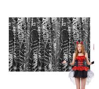 Tela de telaraña y cortable para accesorios de ropa de Halloween - Red de malla para ropa - Telas para disfraces de juegos de rol para fiestas, bodas y decoraciones del hogar