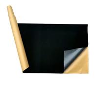 Tela de terciopelo autoadhesiva, rollo de tela de terciopelo adhesivo, tela flocada para cajas de joyería, cajas de gafas, tamaño grande: 17.7 x 100 pulgadas (negro)