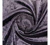 TELA DE TERCIOPELO MARTELÉ POR METROS EN COLOR LISO, ANCHO 160cm (NEGRO, 1 METRO)