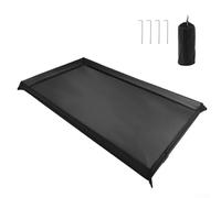 Tela de tierra para lona al aire libre y configuraciones de tienda de campaña con resistencia al agua de 4000 mm y material resistente al desgaste (200 x 180 cm)