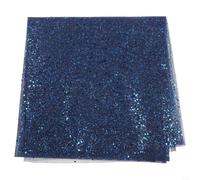 Tela de tul con purpurina 150x91cm Sheer Pink Blue Silver (azul oscuro) | Para una textura transparente brillante, acabado elegante, opciones de plata azul rosa, tamaño de 150 x 91 cm