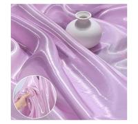 Tela de tul suave, Organza Fabric By The Meter Multicolor 100cm x 150cm For Sewing Dresses And Costumes(6 Light Pnnrk)