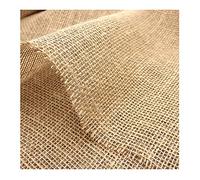 Tela de Yute Arpillera Tela de Arpillera Vintage Material Natural para Decoración de Banquete de Boda, Manualidades de Bricolaje y Envoltura de Flores(Size:1x1.5 m)