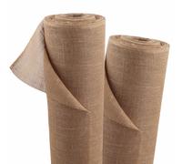 Tela de yute de 10 m x 1 m, 215 g/m², estera de yute, yute para jardín, tela de