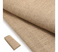 Tela de yute de 100 cm por metros, 160 cm de ancho, arpillera de fibras naturales de 280 g/m², tela de yute para coser, manualidades, tela decorativa para casa, jardinería, fiestas, accesorios