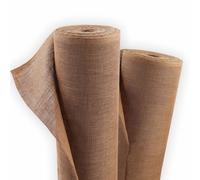 Tela de yute de 15 m x 1 m, 305 g/m², estera de yute, yute para jardín, tela de