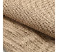 Tela de yute de 160 cm de ancho, arpillera de fibras naturales, tela de yute para coser, manualidades, tela decorativa para casa, jardinería, fiestas, accesorios DIY, Densidad 70, 305g/m² (100x160 cm)