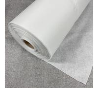 Tela entretela de poliéster para planchar, accesorios de costura de una sola cara, forro adhesivo ligero, fusible, 100 cm de ancho, 2 metros (blanco 30 g - 2 metros)