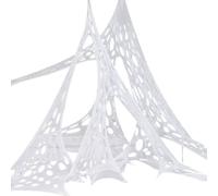 Tela espeluznante para Halloween, araña de Halloween, decoración de tela web | accesorios de escena fotomatón de fondo para ramas para una larga duración, Thiporch Yard Garden Courtyard Fenst