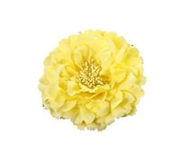 Tela Flor Cabello Peonía cabeza flor elegante horquilla sombreros dama(Color 3)