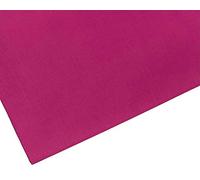 Tela lisa de polialgodón color rosa intenso - 112 cm de ancho - 40+ colores (rosa intenso, 3 METROS)