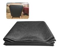 Tela No Tejida Negra 3x1 m Tela Tapizar Sofá Resistente tela forro bajo sofa Tejido para Reparar Fondo de Sofá Colchones o Manteles Para Devolución Fianza en Pisos de Alquiler y Protección Antigatos