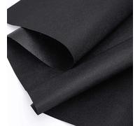 Tela No Tejida Negra para Tapicería, Base de Sofás, Arpillera TNT 75 g para Repuesto Inferior, Manualidades y Camas de Mascotas. Ideal para Proteger y Renovar Sillas y Sofás. (500 x 100 centímetros)