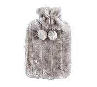 Tela para bolsa de agua caliente | Funda de bolsa de agua caliente de piel sintética de 2 litros, tela para bolsa de agua caliente ayuda a aliviar el dolor muscular, calambres mensuales durante 6 a 8