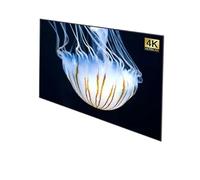 Tela para proyector Pantalla de película Simple de 60~300 Pulgadas, Cortina de proyección de Tela de Lona Plegable 16:9/4:3 para proyector LED DLP videoproyector(300 Inch)