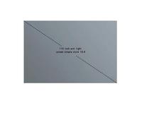 Tela para proyector Pantalla de proyección con instalación Adhesiva metálica antiluz y no Perforada, se Puede Limpiar con un paño húmedo videoproyector(110 Inch)