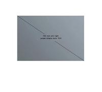 Tela para proyector Pantalla de proyección con instalación Adhesiva metálica antiluz y no Perforada, se Puede Limpiar con un paño húmedo videoproyector(100 Inch)