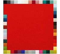 Tela para puños en metros, rollo de 70 cm de ancho, 95% algodón, 5% elastano, más de 50 colores disponibles, Jersey (026 | tomate, longitud: 1,0 m)