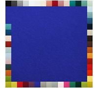 Tela para puños en metros, rollo de 70 cm de ancho, 95% algodón, 5% elastano, más de 50 colores disponibles, Jersey (209 | cobalto, longitud: 1,0 m)