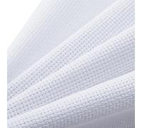 Tela para punto de cruz letsinstyle de 14 hilos, tela para bordar en blanco de 150 x 50 cm, telas para punto de cruz de gran tamaño, material clásico para labores de costura