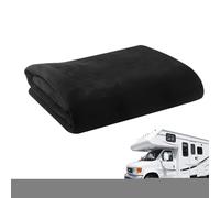 Tela para Revestimiento de Techo - Tapicería de Techo de Automóvil con Respaldo de Esponja | Reemplazo de Reparación de Bricolaje para Ţecho Interior Caído | Cuero Sintético, Negro, Para Automóviles