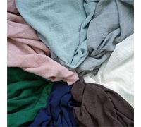 Tela para suministros de costura, 1 unidad, vintage, 100 % algodón, por metro, 135 cm de ancho, para costura, acolchado, ropa, servilletas, manteles y decoración (morado grisáceo, 500 x 135 cm)