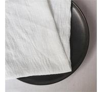 Tela para suministros de costura, 1 unidad, vintage, 100 % algodón, por metro, 135 cm de ancho, para costura, acolchado, ropa, servilletas, manteles y decoración (blanco, 50 x 135 cm)