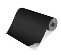 Tela Parches Adhesivo Negro, 20x150cm Parche de Tela de Lino Autoadhesivo, Parche Reparación Lino para Tapizar, Sofá, Asientos de Coche, Bolsa de Lona, Muebles